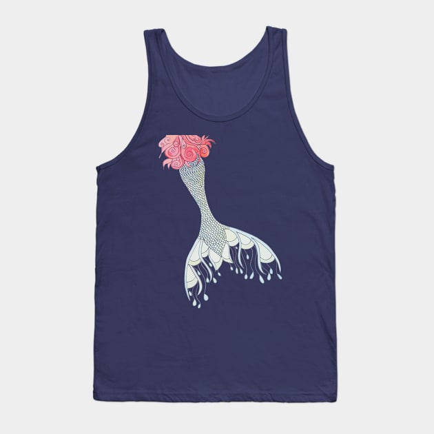 mermaid tail Tank Top by wildmagnolia